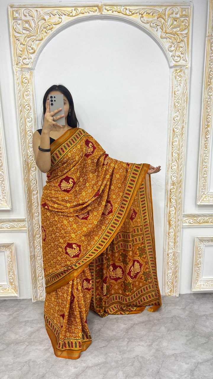 Ynf Cotton RIN207 2314 Sarees Wholesale Designer Sarees Printed Sarees Traditional Sarees Manufacturer- Kapda Export