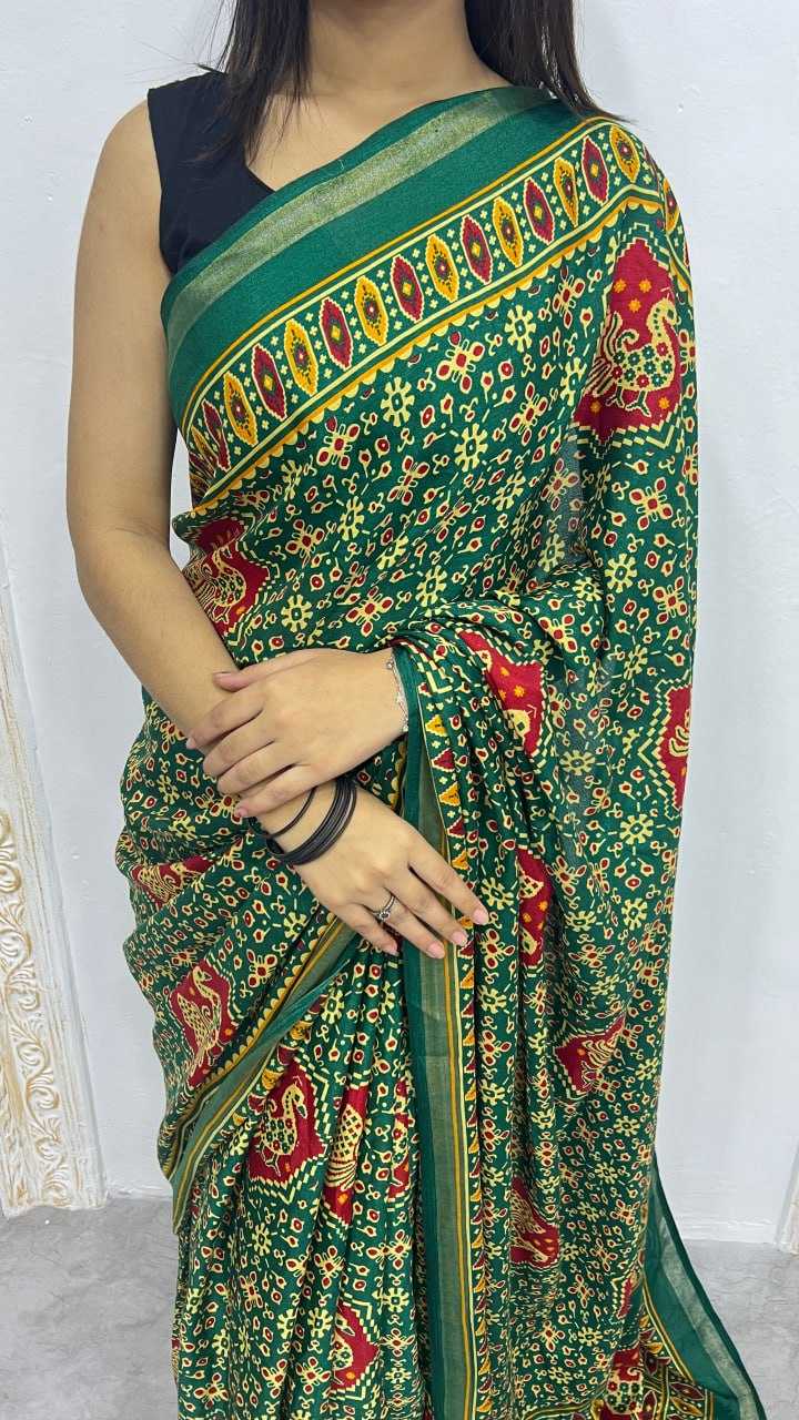 Ynf Cotton RIN207 2314 Sarees Wholesale Designer Sarees Printed Sarees Traditional Sarees Manufacturer- Kapda Export