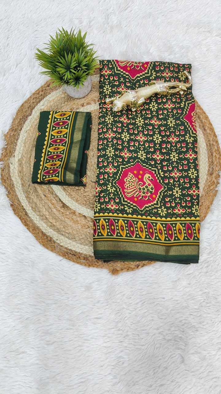 Ynf Cotton RIN207 2314 Sarees Wholesale Designer Sarees Printed Sarees Traditional Sarees Manufacturer- Kapda Export