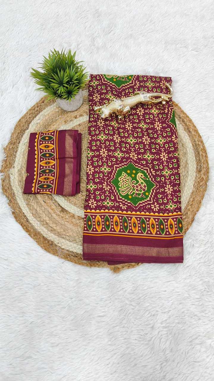 Ynf Cotton RIN207 2314 Sarees Wholesale Designer Sarees Printed Sarees Traditional Sarees Manufacturer- Kapda Export