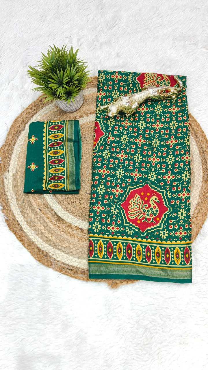 Ynf Cotton RIN207 2314 Sarees Wholesale Designer Sarees Printed Sarees Traditional Sarees Manufacturer- Kapda Export