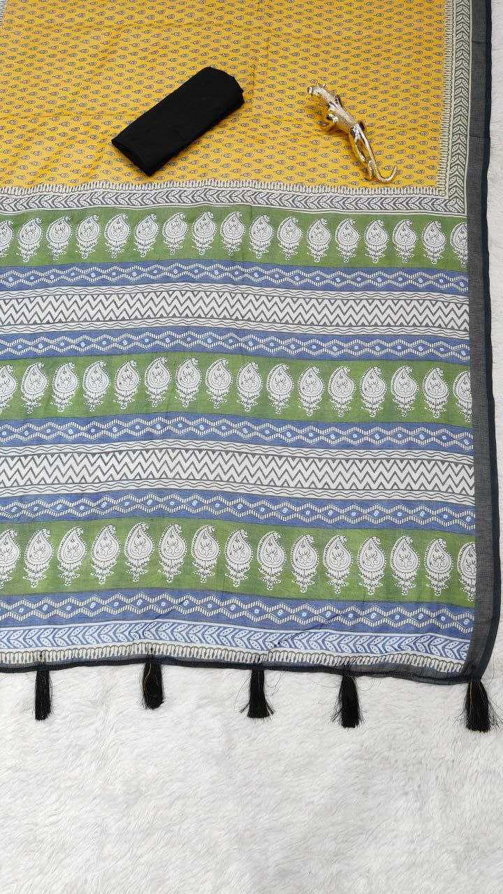 Ynf Cotton RIN207 2317 Sarees Wholesale Party Wear Sarees Embroidered Sarees Festive Sarees Manufacturer- Kapda Export