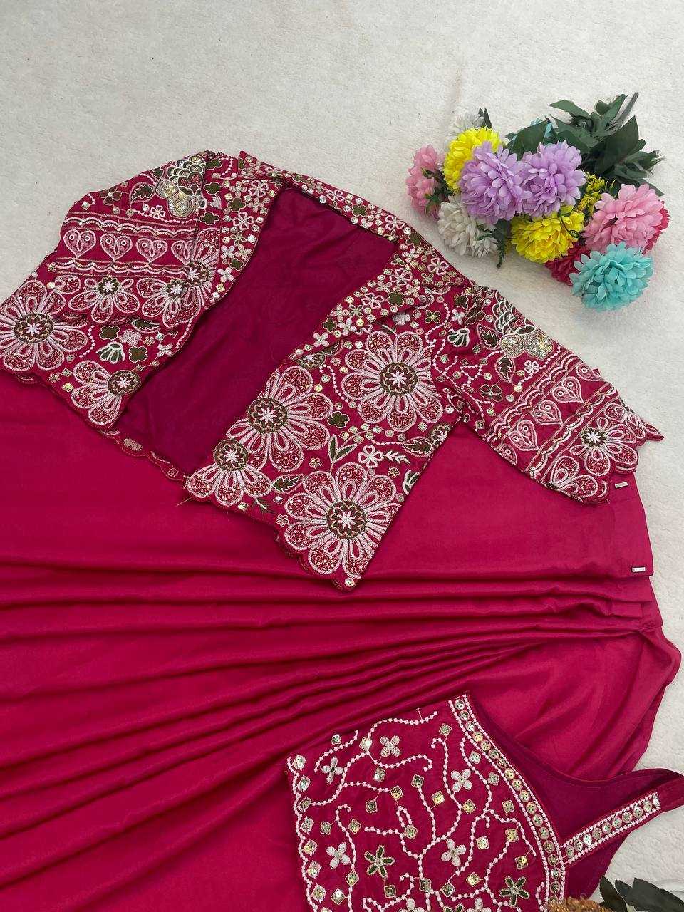 Ynf Crepe KESH558 59 Sarees Wholesale Designer Sarees Ready To Wear Sarees Party Wear Sarees Manufacturer- Kapda Export