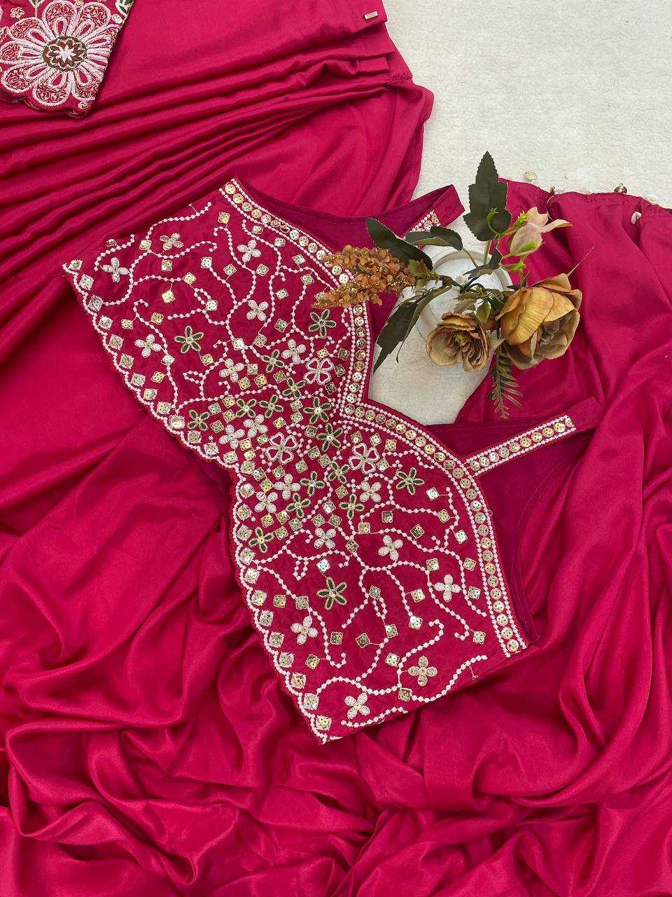 Ynf Crepe KESH558 59 Sarees Wholesale Designer Sarees Ready To Wear Sarees Party Wear Sarees Manufacturer- Kapda Export