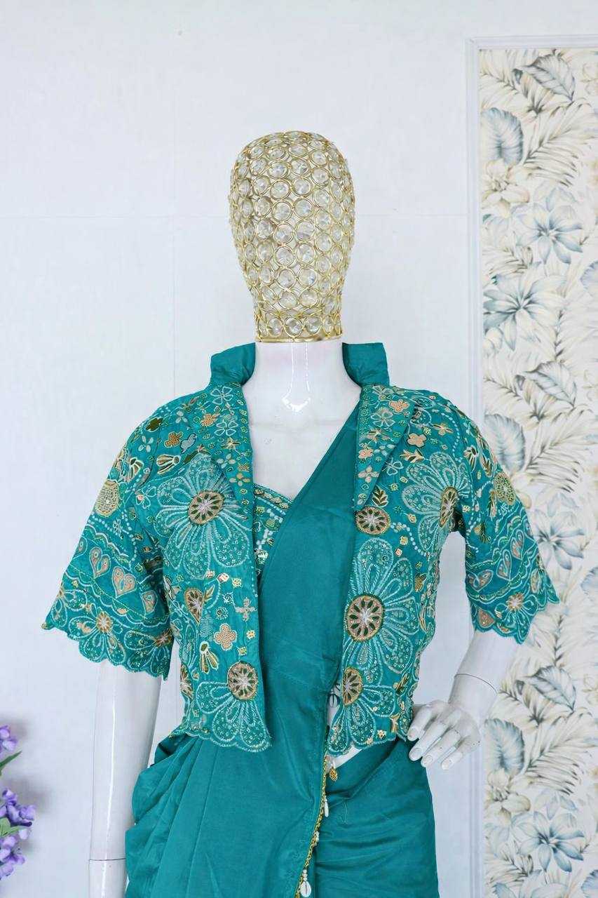 Ynf Crepe KESH558 59 Sarees Wholesale Designer Sarees Ready To Wear Sarees Party Wear Sarees Manufacturer- Kapda Export