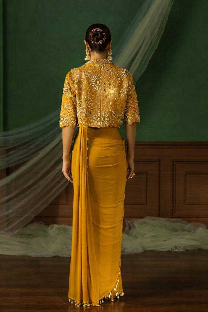 Ynf Crepe KESH558 59 Sarees Wholesale Designer Sarees Ready To Wear Sarees Party Wear Sarees Manufacturer- Kapda Export