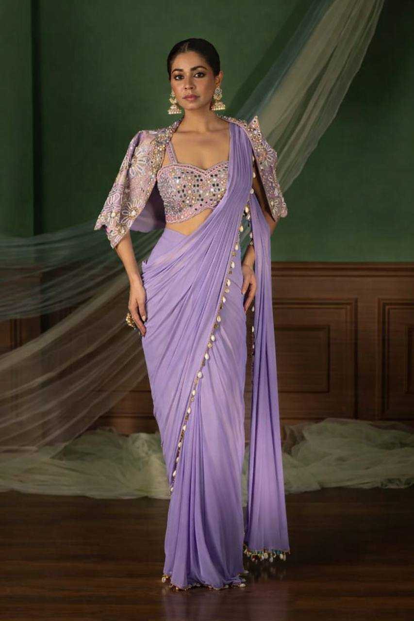 Ynf Crepe KESH558 59 Sarees Wholesale Designer Sarees Ready To Wear Sarees Party Wear Sarees Manufacturer- Kapda Export
