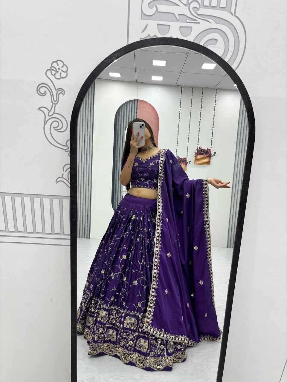 Ynf Crepe Silk KESH497 318 Lehengas Wholesale Designer Lehenga Wedding Lehenga Embroidered Lehenga Manufacturer- Kapda Export
