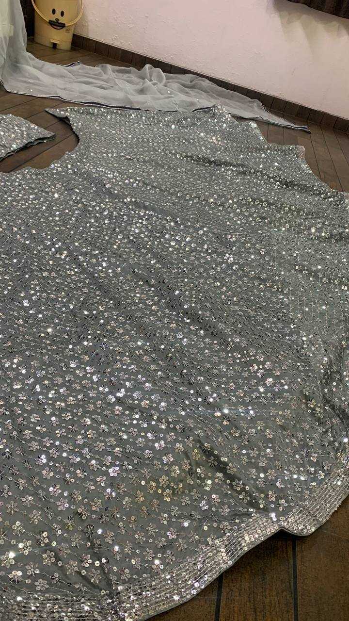 Ynf Crepe Silk RIN213 135 Lehengas Wholesale Designer Lehenga Wedding Lehenga Sequins Lehenga Manufacturer- Kapda Export