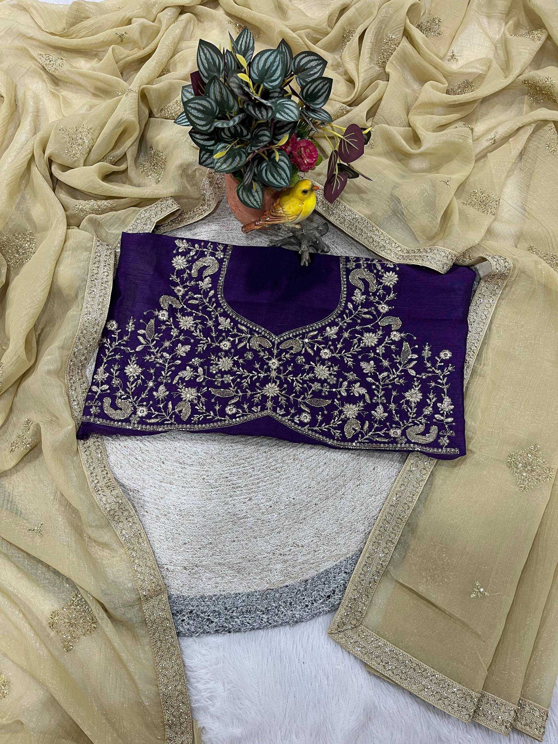 Ynf Crunchi KESH621 6073 Sarees Wholesale Designer Sarees Embroidered Sarees Lace Border Sarees Manufacturer- Kapda Export