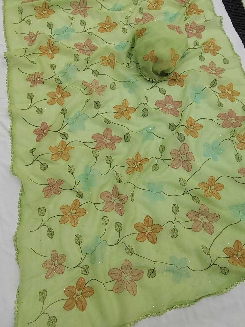 Ynf Crunchi KESH682 Barkat Sarees Wholesale Designer Sarees Butta Sarees Swarovski Sarees Manufacturer- Kapda Export