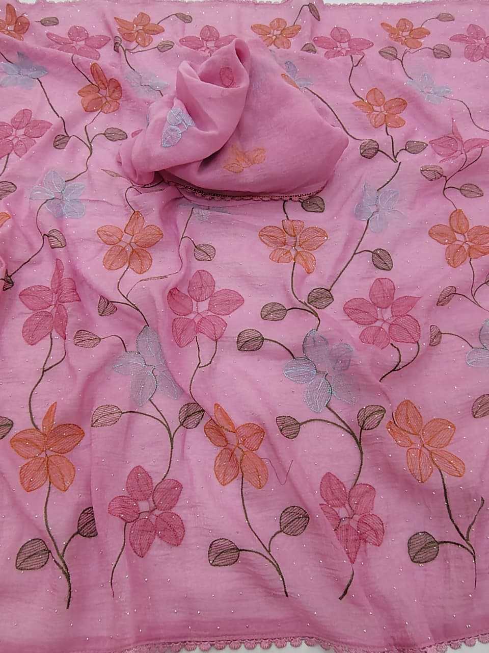 Ynf Crunchi KESH682 Barkat Sarees Wholesale Designer Sarees Butta Sarees Swarovski Sarees Manufacturer- Kapda Export