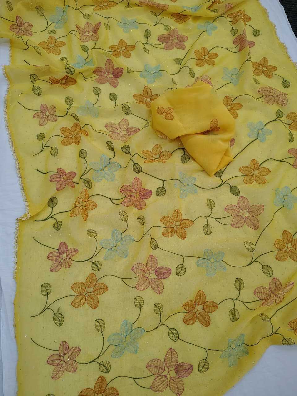 Ynf Crunchi KESH682 Barkat Sarees Wholesale Designer Sarees Butta Sarees Swarovski Sarees Manufacturer- Kapda Export