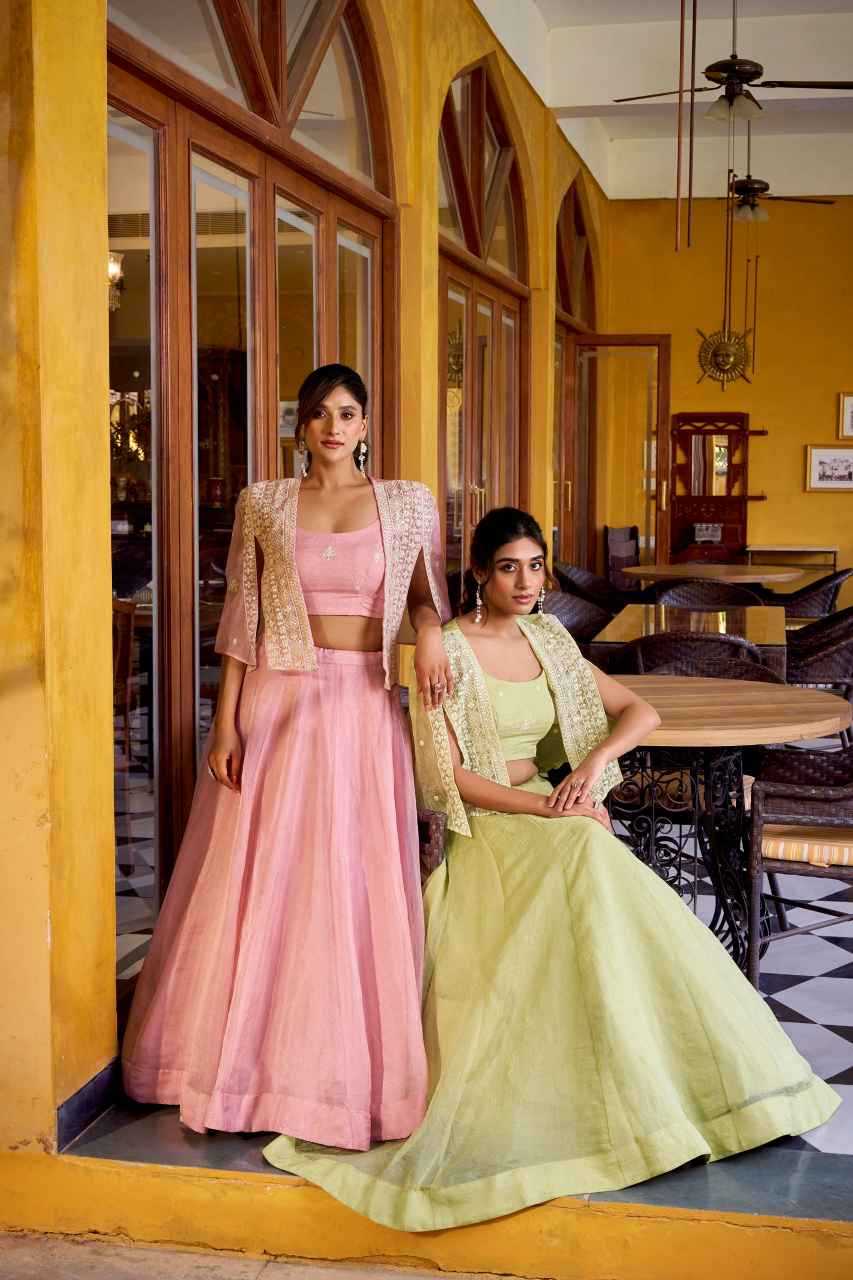 Ynf Crush Silk KESH134 1119 Lehengas Wholesale Designer Lehenga Embroidered Lehenga Sequins Lehenga Manufacturer- Kapda Export