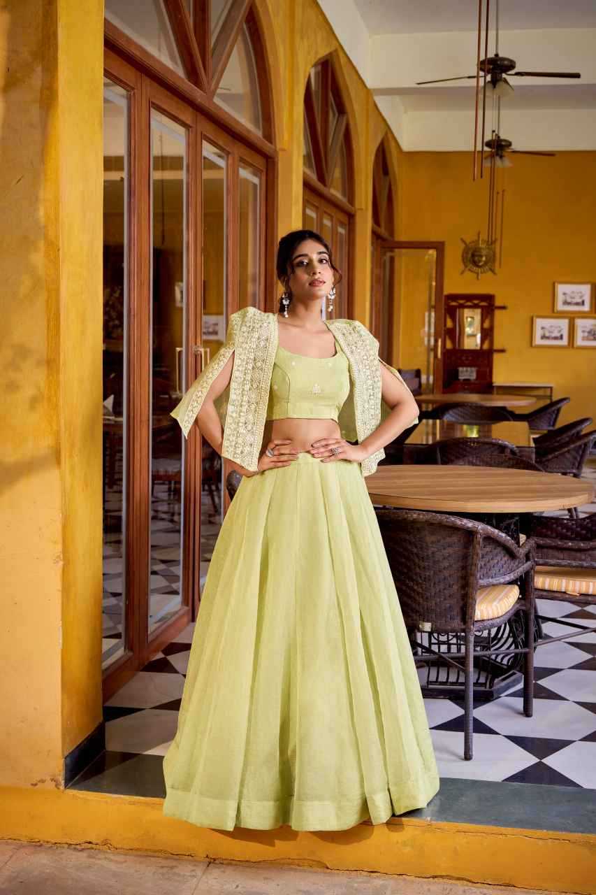 Ynf Crush Silk KESH134 1119 Lehengas Wholesale Designer Lehenga Embroidered Lehenga Sequins Lehenga Manufacturer- Kapda Export