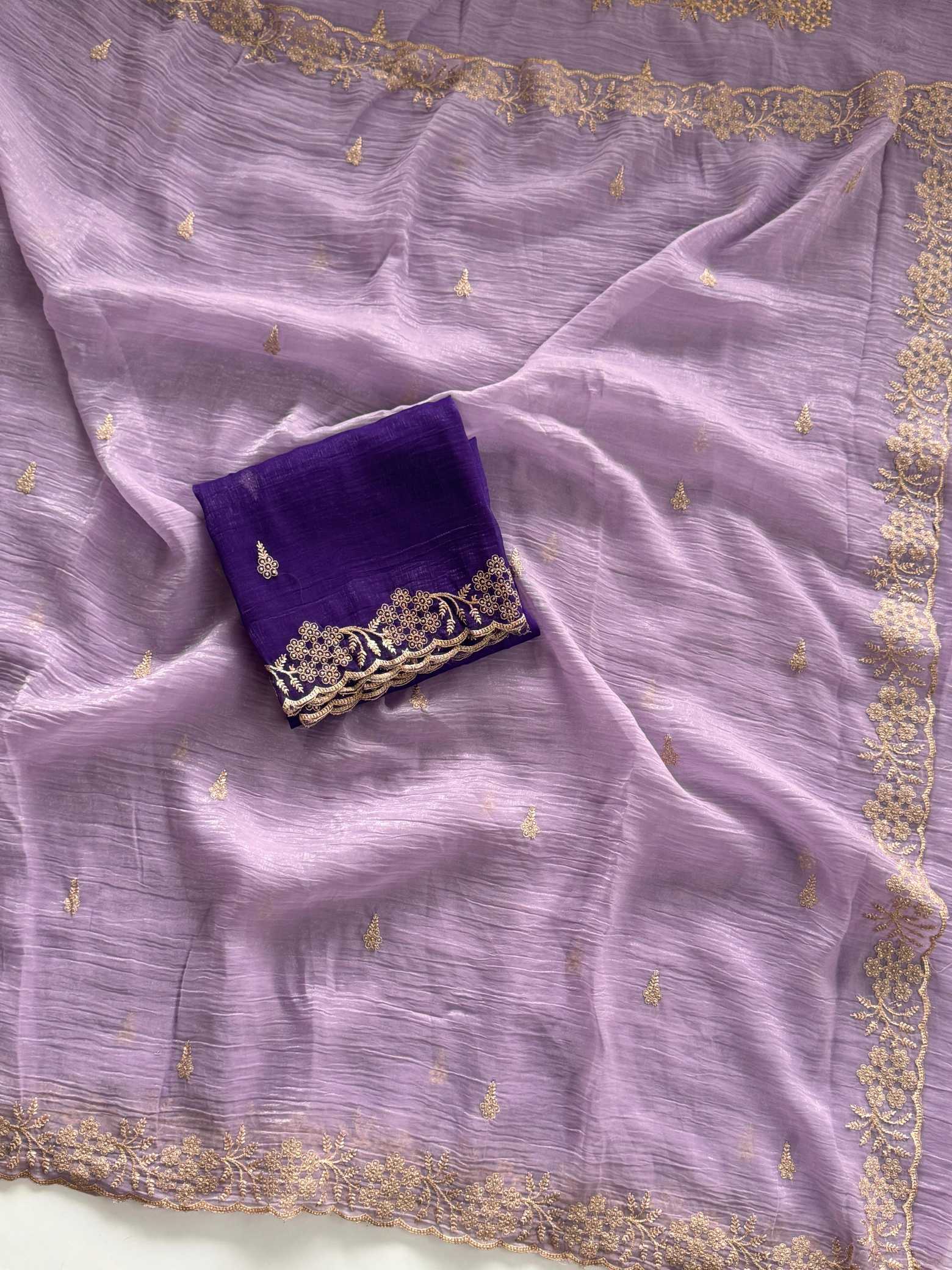 Ynf Crush Silk KESH549 Zohra Silk Sarees Wholesale Soft Silk Sarees Designer Silk Sarees Embroidered Silk Sarees Manufacturer- Kapda Export