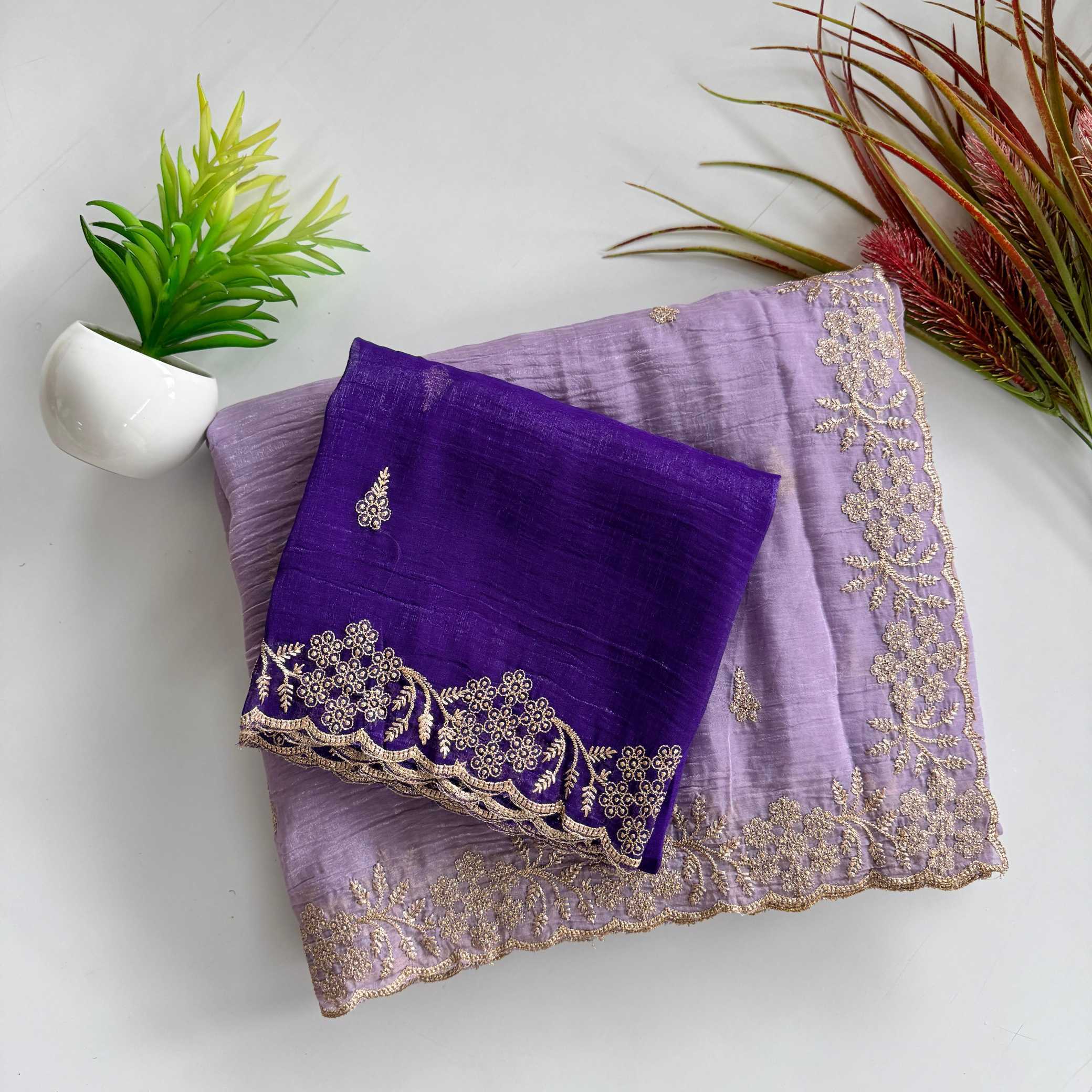 Ynf Crush Silk KESH549 Zohra Silk Sarees Wholesale Soft Silk Sarees Designer Silk Sarees Embroidered Silk Sarees Manufacturer- Kapda Export