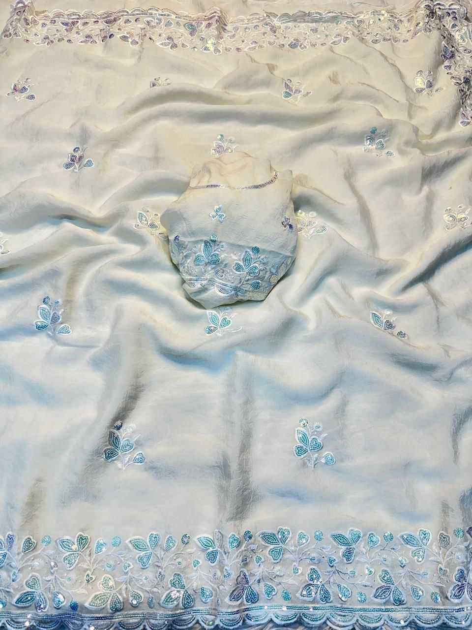 Ynf Crush Silk KESH635 Zeba Silk Sarees Wholesale Soft Silk Sarees Designer Silk Sarees Embroidered Silk Sarees Manufacturer- Kapda Export