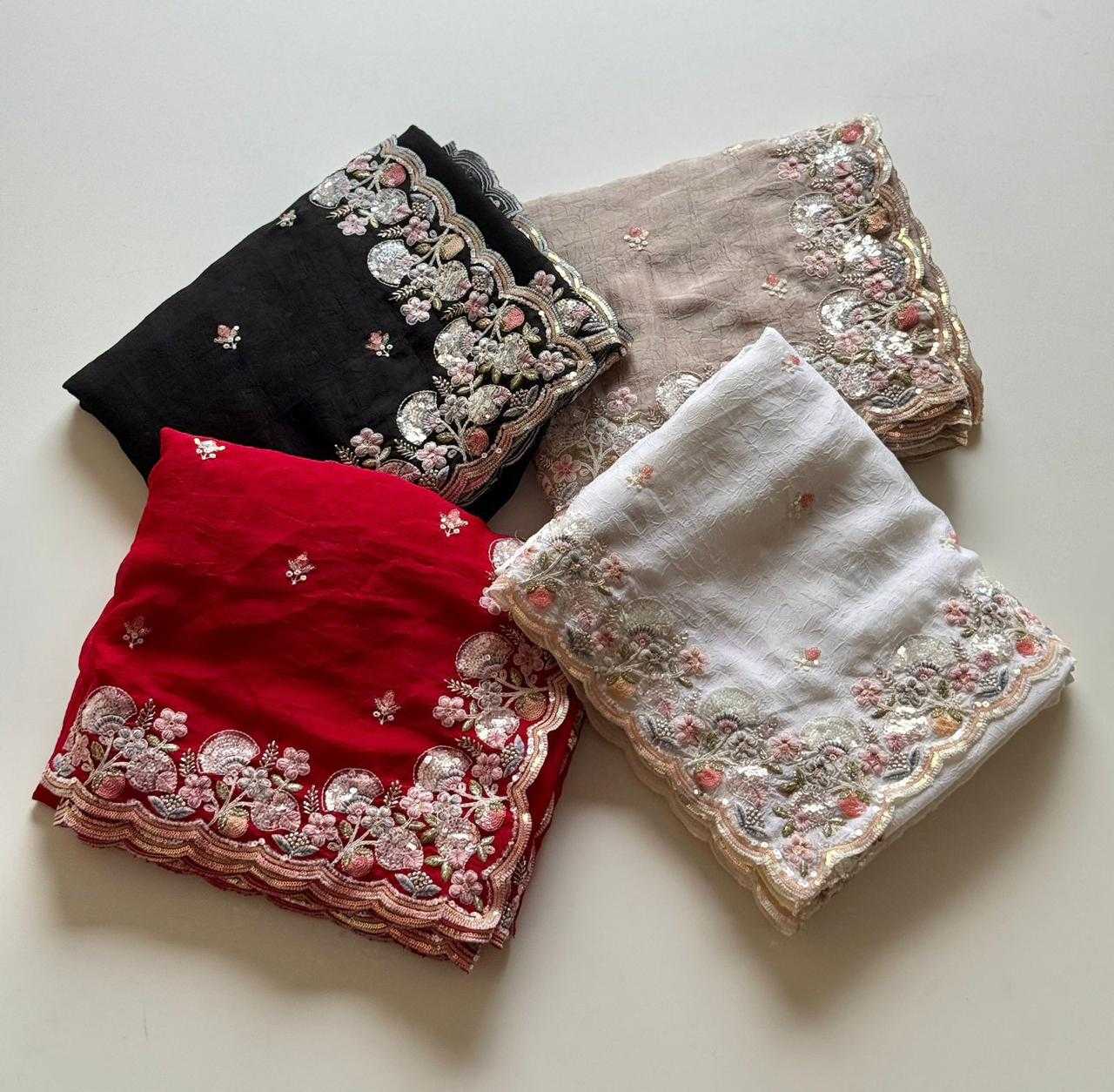 Ynf Crush Silk KESH681 106 Sarees Festive Collections Wholesale Embroidered Sarees Silk Sarees Sarees With Blouse Manufacturer- Kapda Export