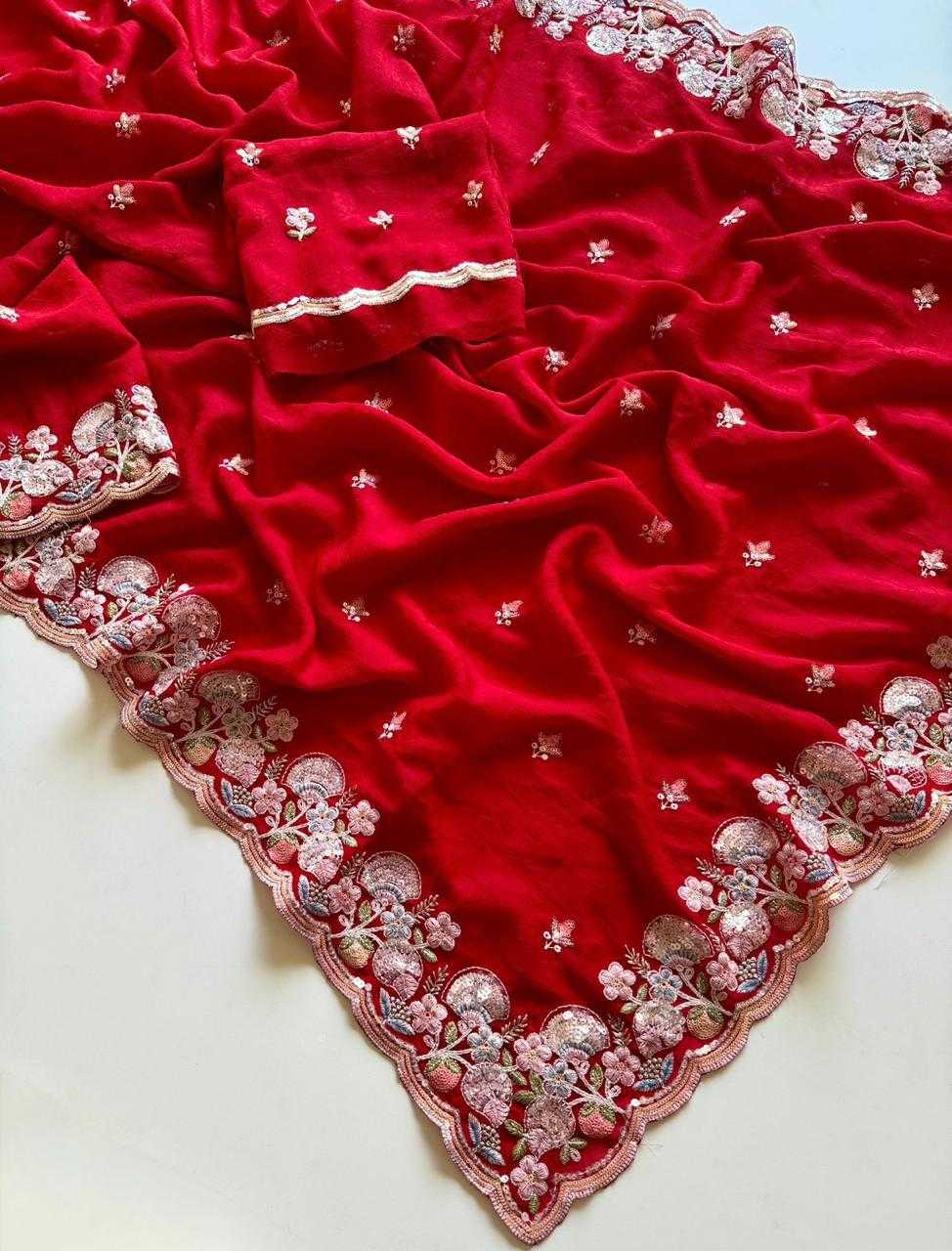 Ynf Crush Silk KESH681 106 Sarees Festive Collections Wholesale Embroidered Sarees Silk Sarees Sarees With Blouse Manufacturer- Kapda Export