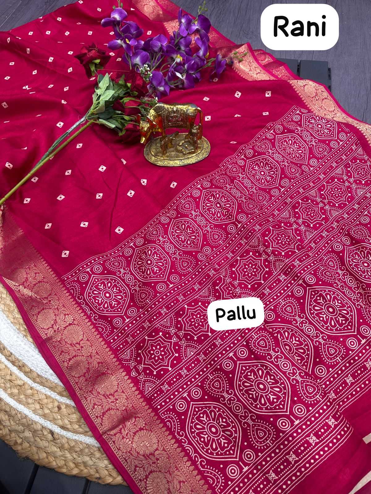 Ynf Dola Silk KESH729 Jarika 09 Silk Sarees Wholesale Dola Silk Sarees Soft Silk Sarees Printed Silk Saree Manufacturer- Kapda Export