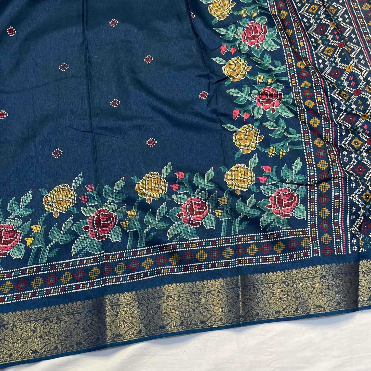 Ynf Dola Silk KESH729 Jarika 10 Silk Sarees Wholesale Dola Silk Sarees Printed Silk Saree Designer Silk Sarees Manufacturer- Kapda Export