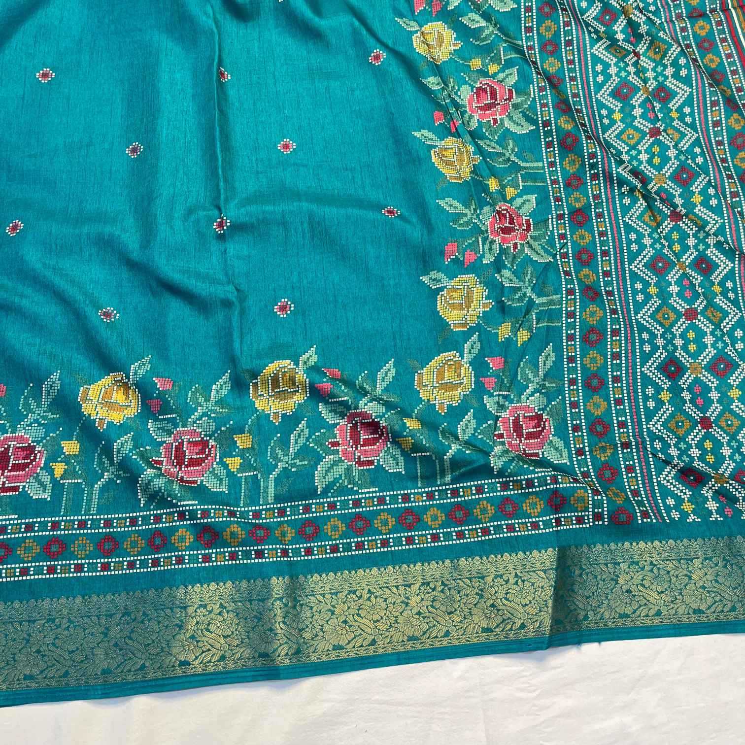 Ynf Dola Silk KESH729 Jarika 10 Silk Sarees Wholesale Dola Silk Sarees Printed Silk Saree Designer Silk Sarees Manufacturer- Kapda Export