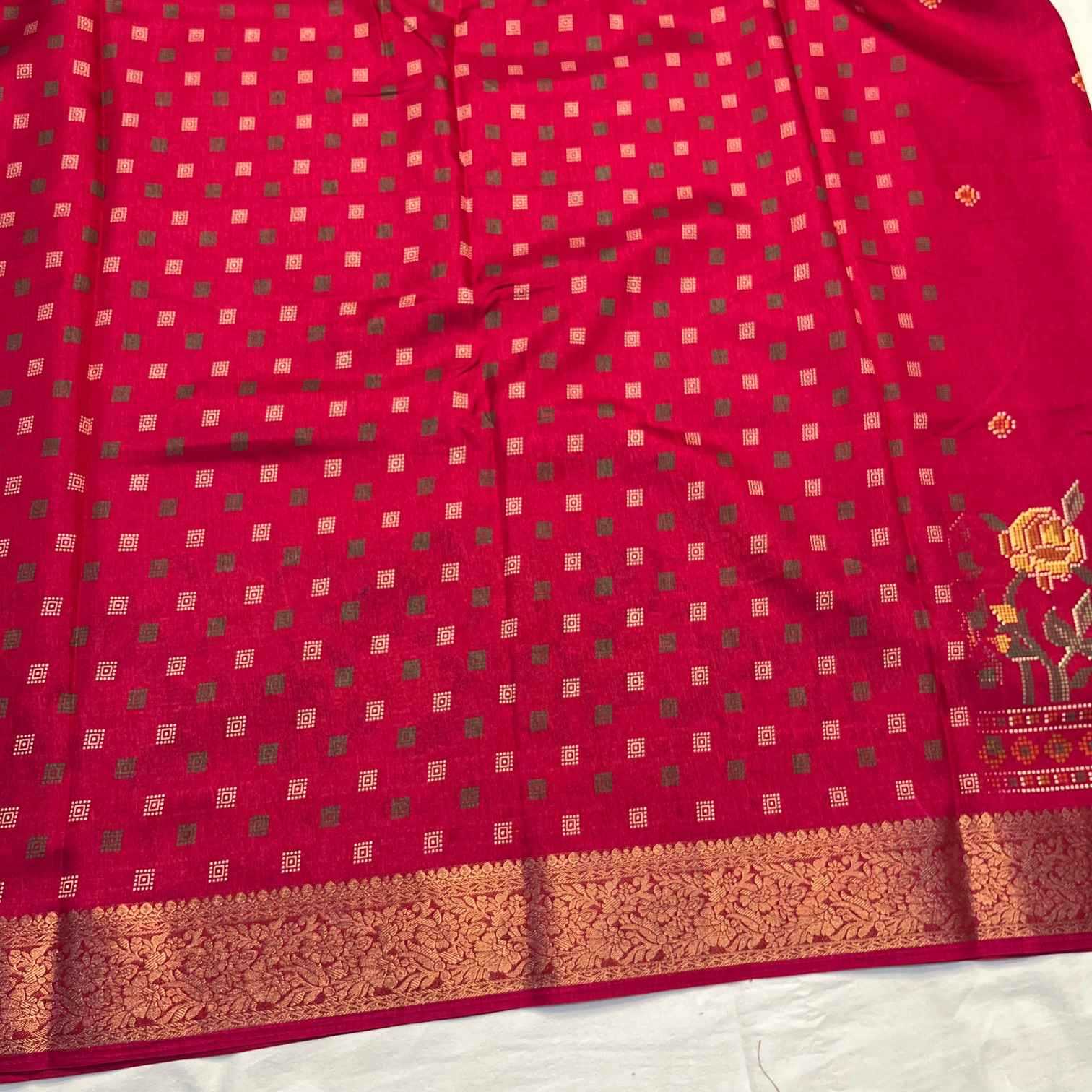 Ynf Dola Silk KESH729 Jarika 10 Silk Sarees Wholesale Dola Silk Sarees Printed Silk Saree Designer Silk Sarees Manufacturer- Kapda Export