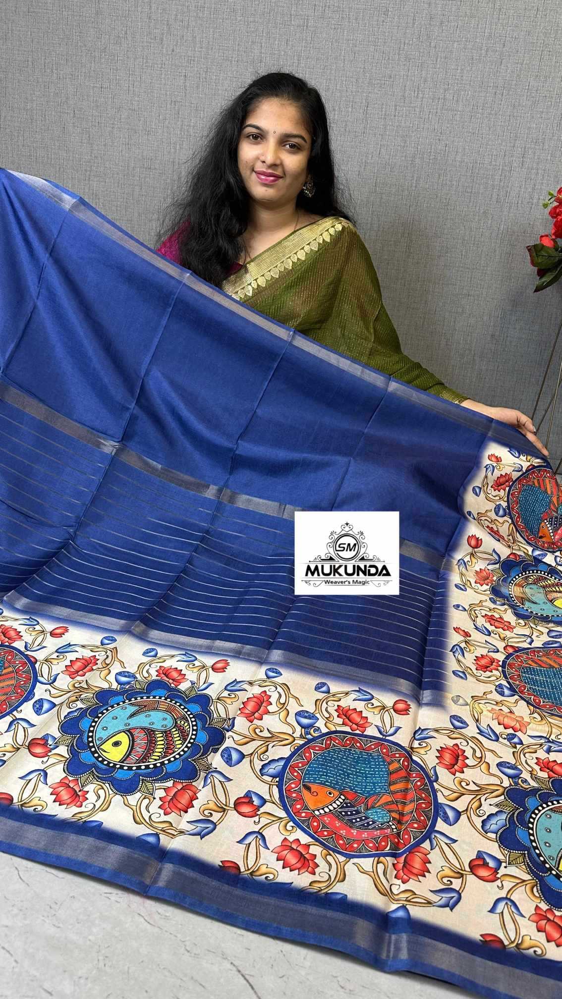 Ynf Fancy KESH575 Jaseena Sarees Wholesale Designer Sarees Kalamkari Sarees Traditional Sarees Manufacturer- Kapda Export