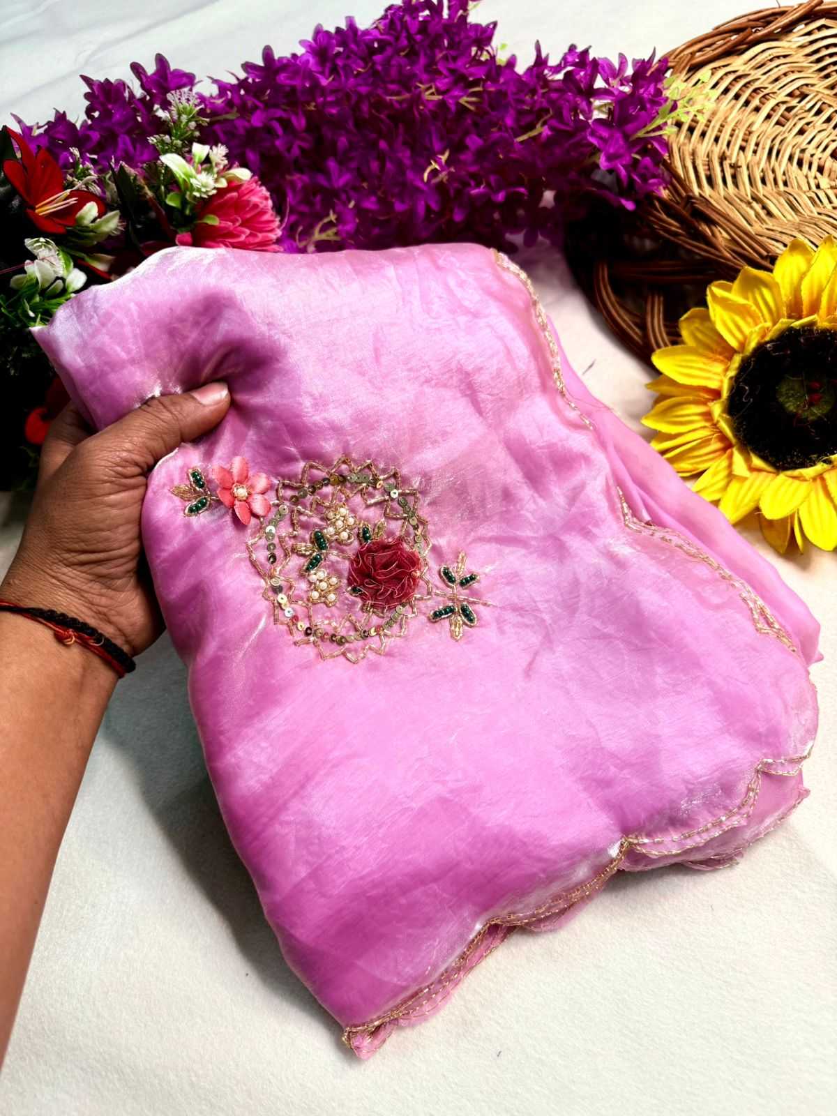 Ynf Fancy KESH576 265 Sarees Festive Collections Wholesale Sequin Sarees Hand Work Sarees Sarees With Blouse Manufacturer- Kapda Export