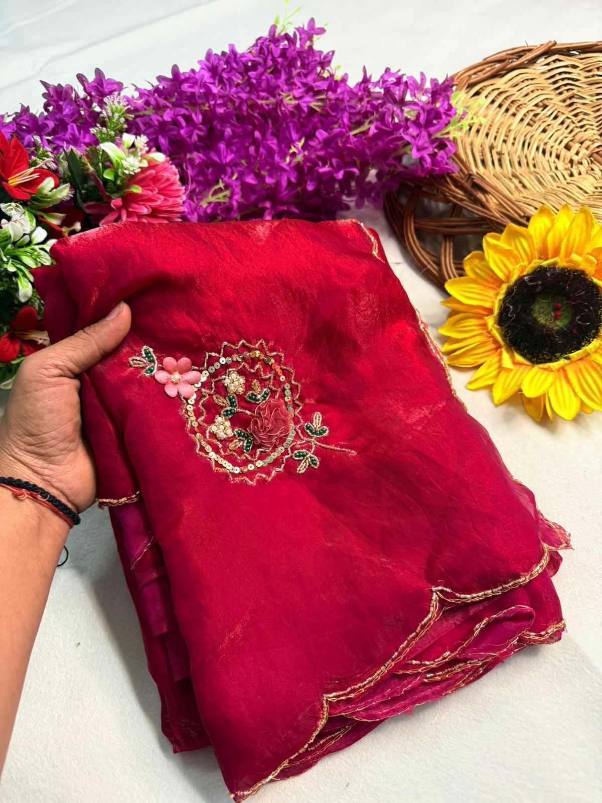 Ynf Fancy KESH576 265 Sarees Festive Collections Wholesale Sequin Sarees Hand Work Sarees Sarees With Blouse Manufacturer- Kapda Export