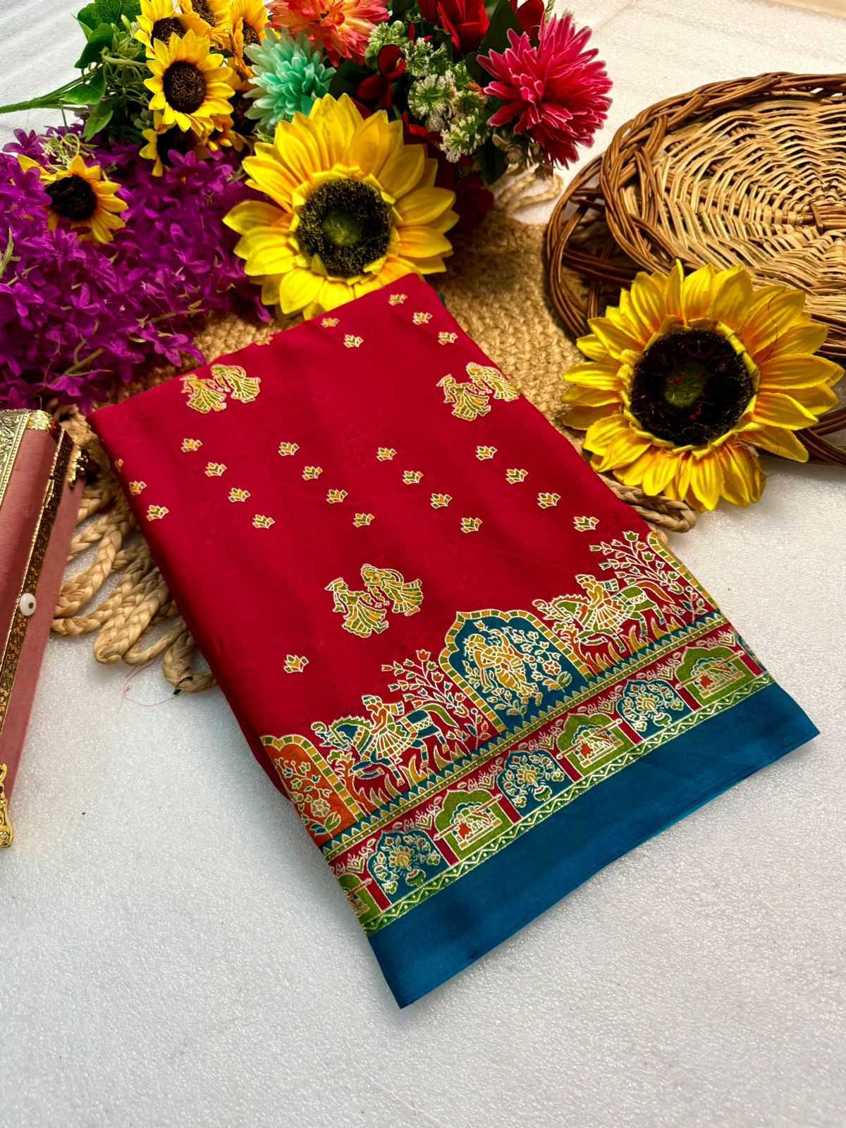 Ynf Fancy KESH576 Adhyaana Sarees Wholesale Designer Sarees Zari Border Sarees Traditional Sarees Manufacturer- Kapda Export