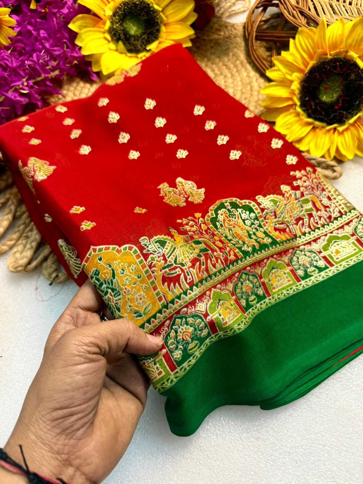 Ynf Fancy KESH576 Adhyaana Sarees Wholesale Designer Sarees Zari Border Sarees Traditional Sarees Manufacturer- Kapda Export