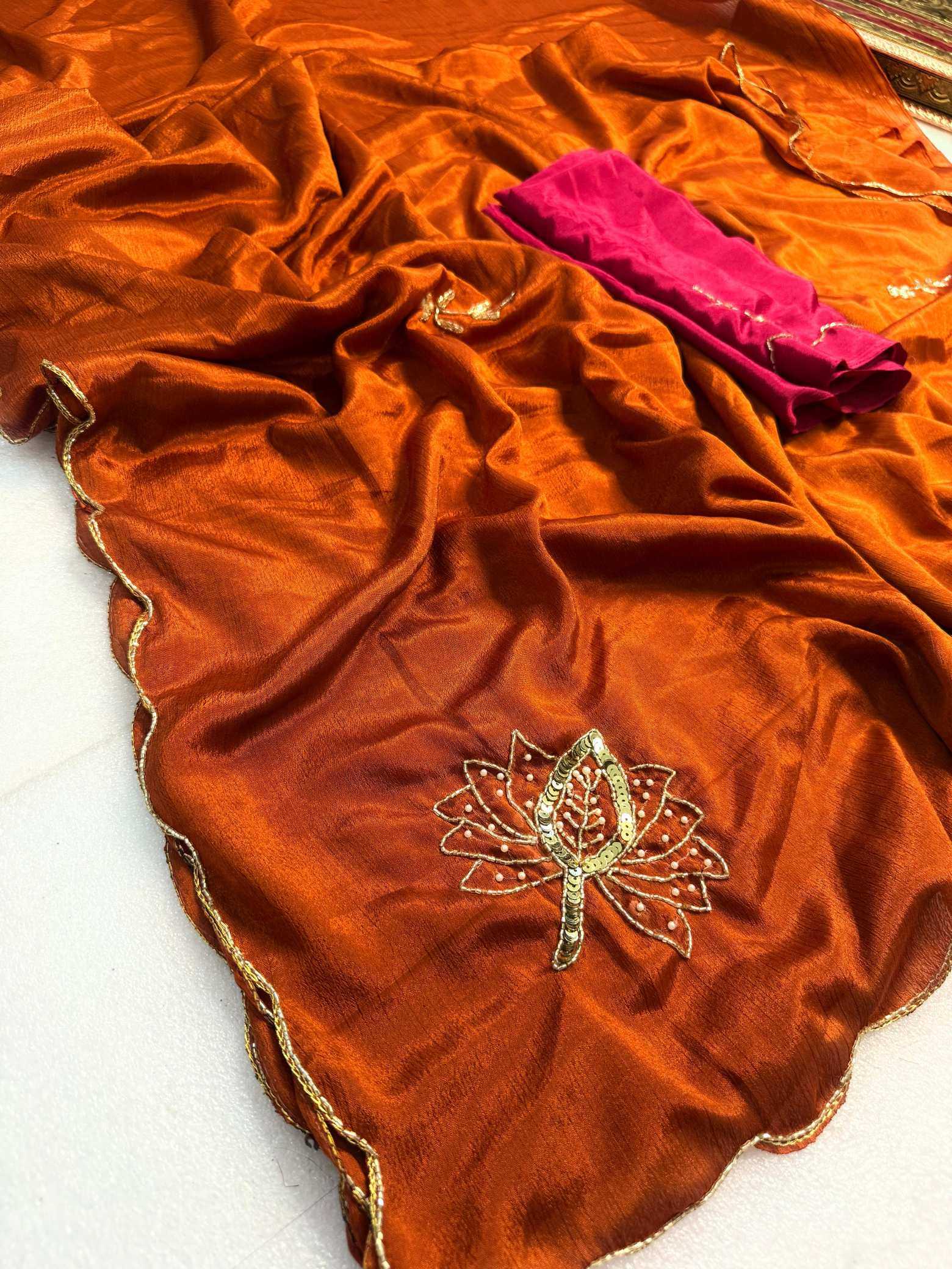 Ynf Fancy KESH576 Ahliza Sarees Wholesale Designer Sarees Sequence Sarees Hand Work Sarees Manufacturer- Kapda Export