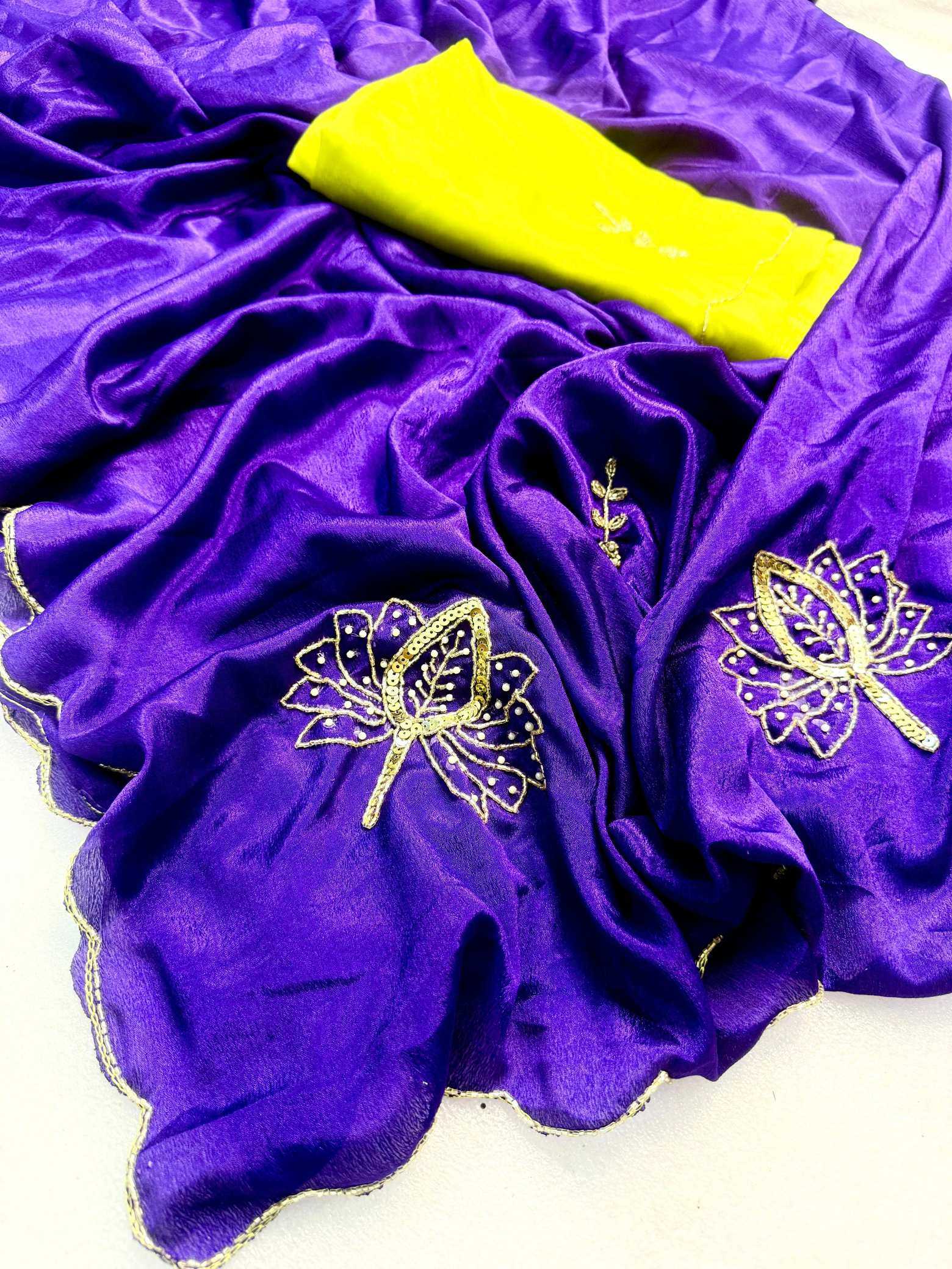 Ynf Fancy KESH576 Ahliza Sarees Wholesale Designer Sarees Sequence Sarees Hand Work Sarees Manufacturer- Kapda Export