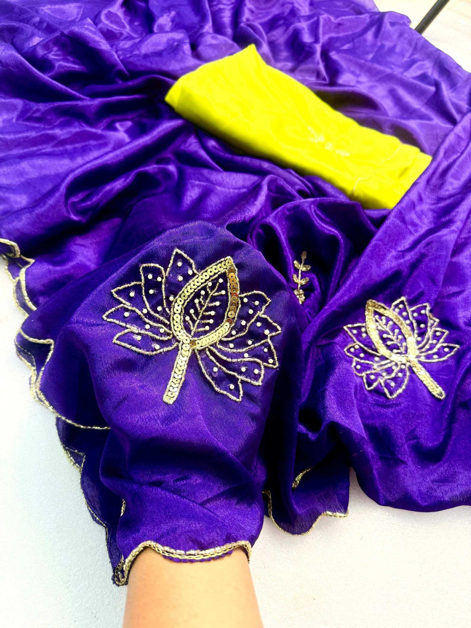 Ynf Fancy KESH576 Ahliza Sarees Wholesale Designer Sarees Sequence Sarees Hand Work Sarees Manufacturer- Kapda Export