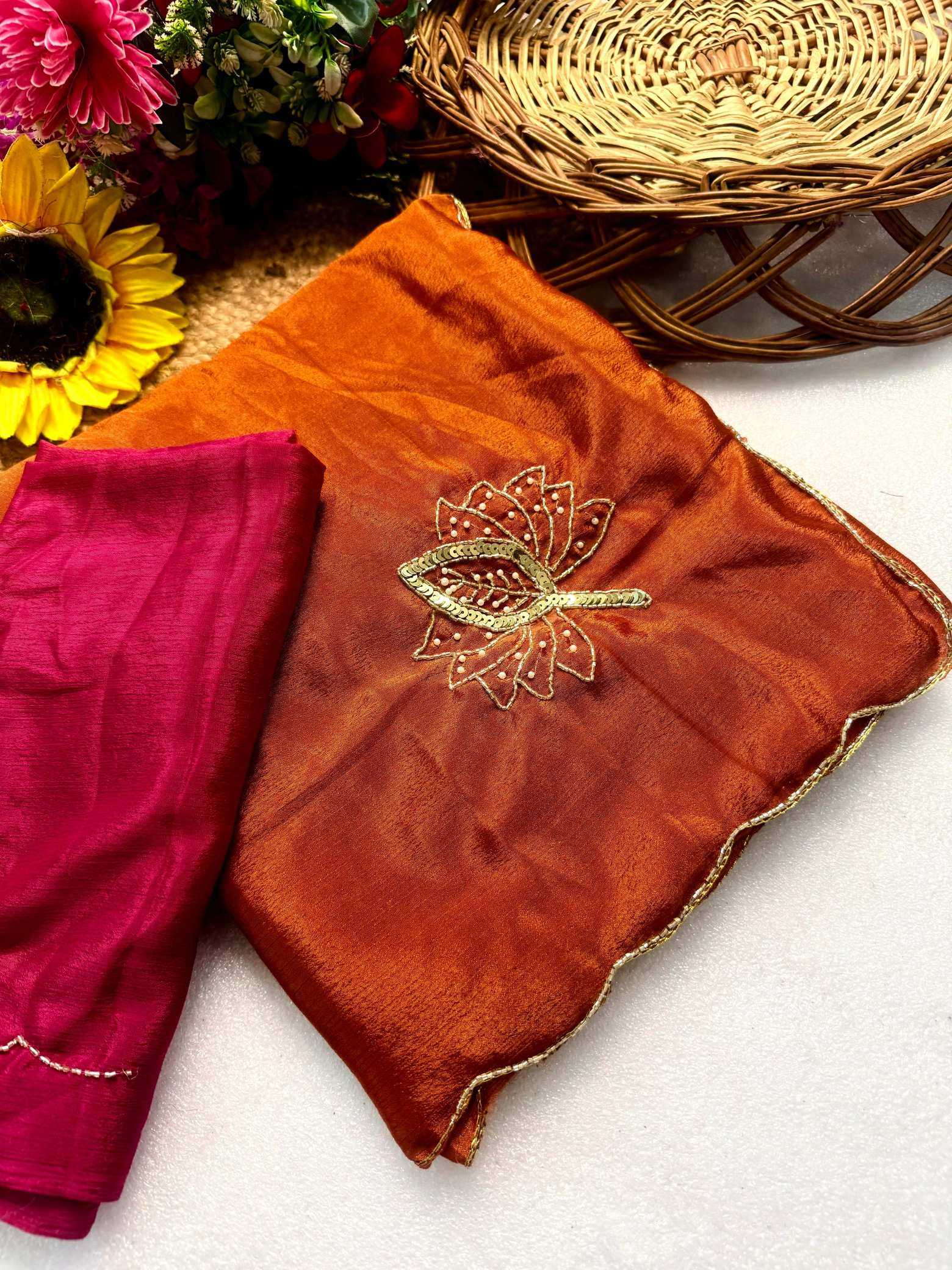 Ynf Fancy KESH576 Ahliza Sarees Wholesale Designer Sarees Sequence Sarees Hand Work Sarees Manufacturer- Kapda Export