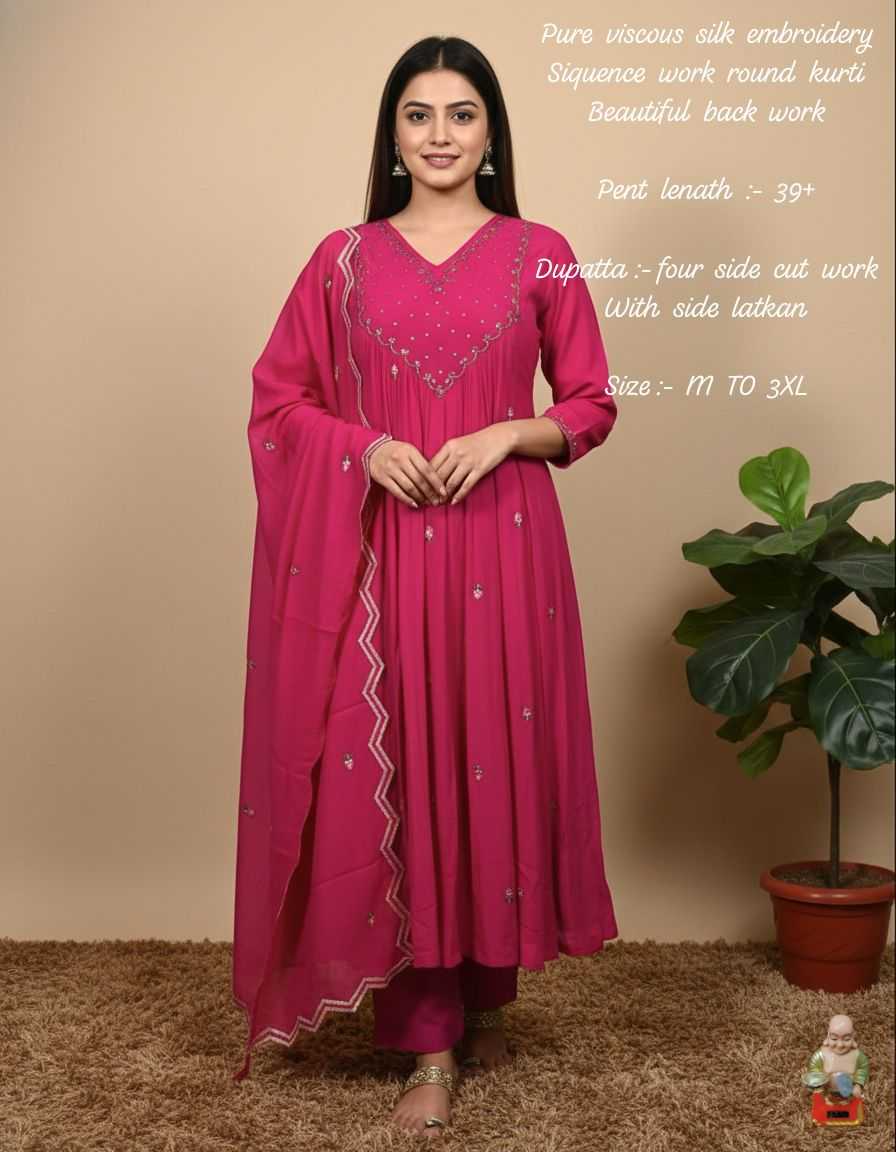 Ynf Fancy KESH594 Abhira Kurti Wholesale Designer Kurtis Anarkali Kurtis Kurti With Pants Manufacturer- Kapda Export