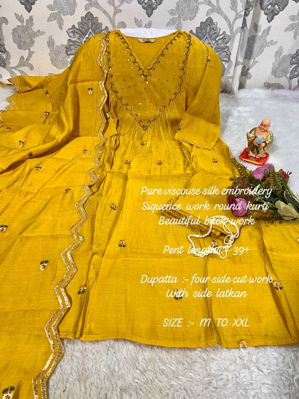 Ynf Fancy KESH594 Abhira Kurti Wholesale Designer Kurtis Anarkali Kurtis Kurti With Pants Manufacturer- Kapda Export