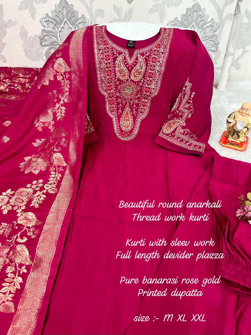 Ynf Fancy KESH594 Atreyi Kurti Wholesale Festive Kurtis Designer Kurtis Embroidered Kurtis Manufacturer- Kapda Export