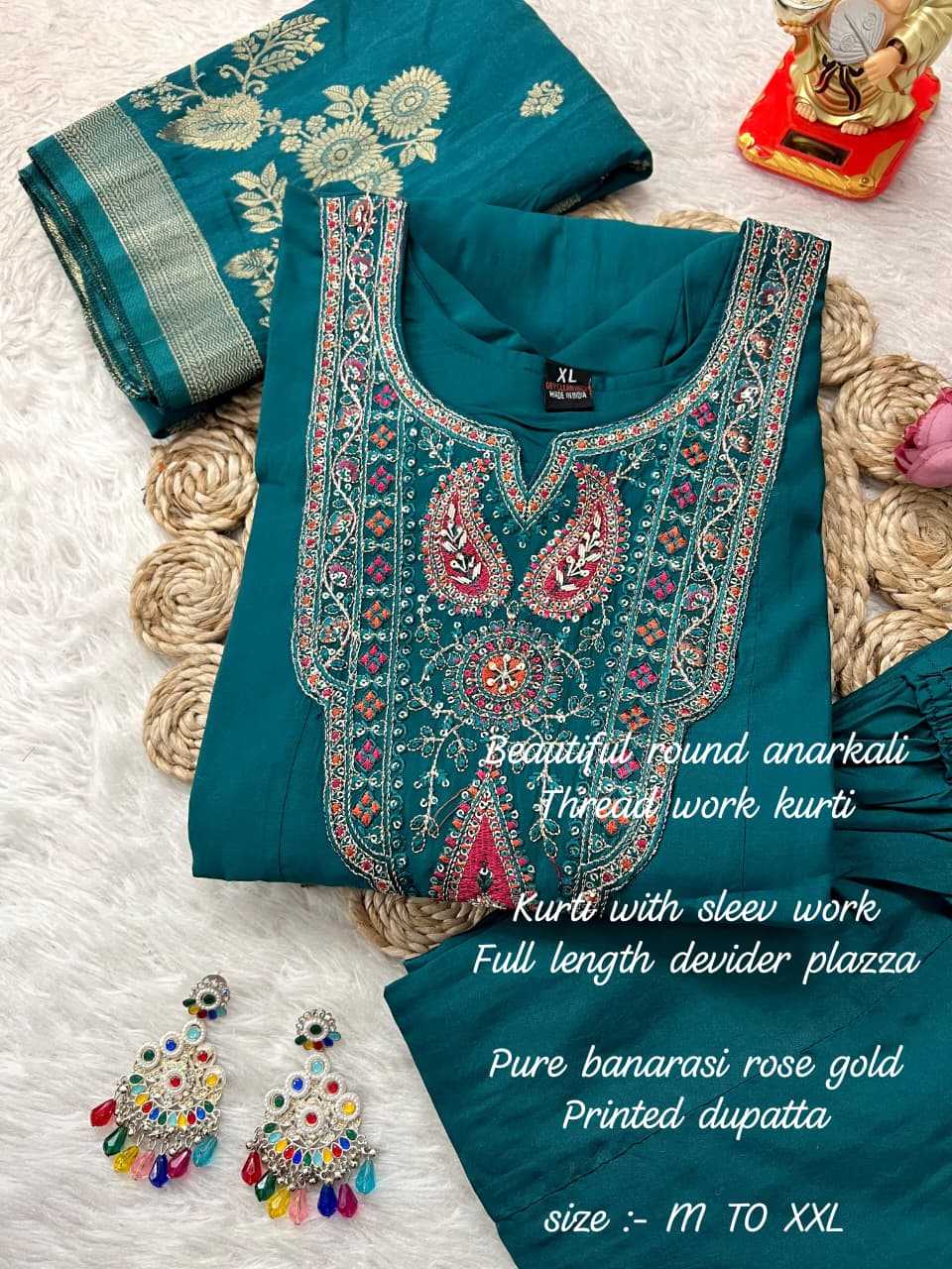 Ynf Fancy KESH594 Atreyi Kurti Wholesale Festive Kurtis Designer Kurtis Embroidered Kurtis Manufacturer- Kapda Export