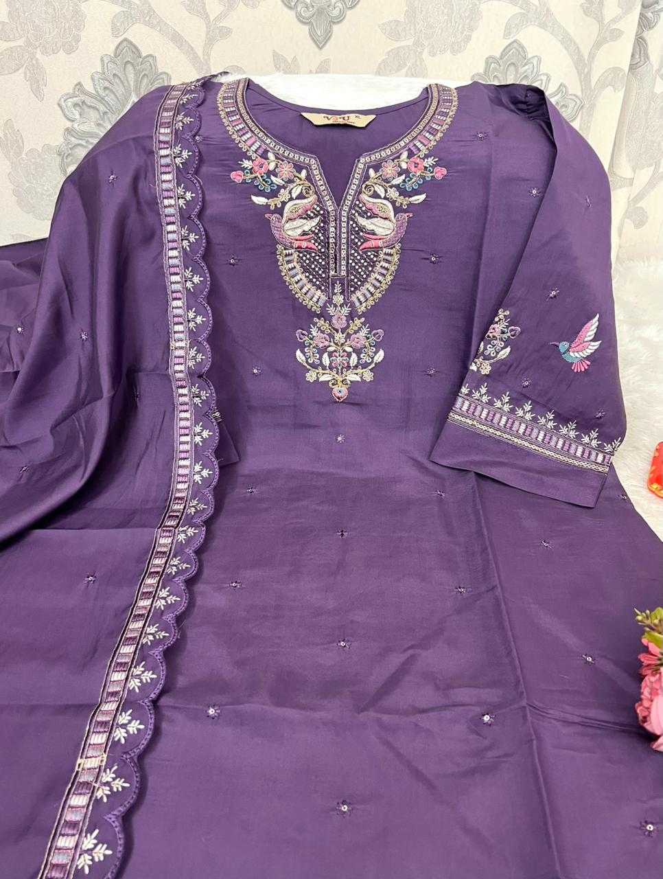 Ynf Fancy KESH594 Laavya Kurti Plus Size Collections Wholesale Embroidered Kurtis Handloom Kurtis Kurti With Palazzo Manufacturer- Kapda Export