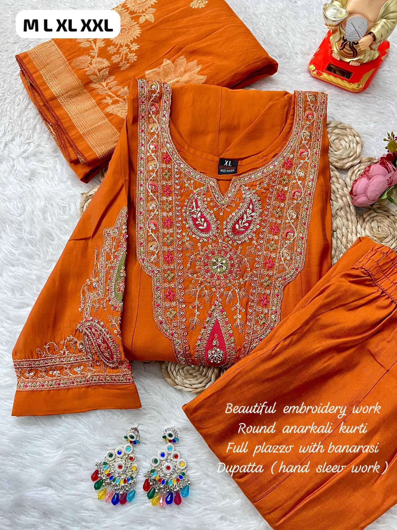 Ynf Fancy KESH594 Lubna Kurti Wholesale Festive Kurtis Anarkali Kurtis Embroidered Kurtis Manufacturer- Kapda Export