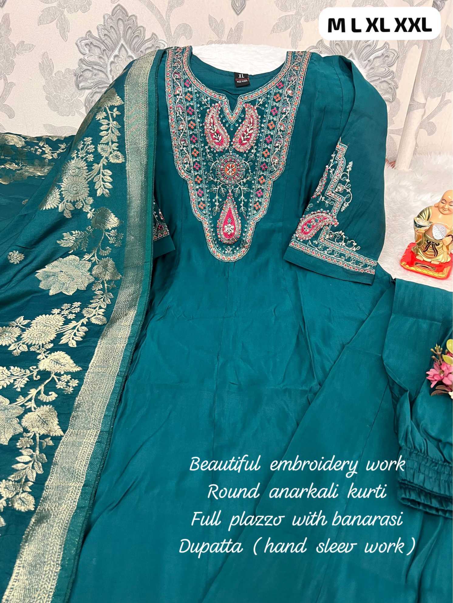 Ynf Fancy KESH594 Lubna Kurti Wholesale Festive Kurtis Anarkali Kurtis Embroidered Kurtis Manufacturer- Kapda Export