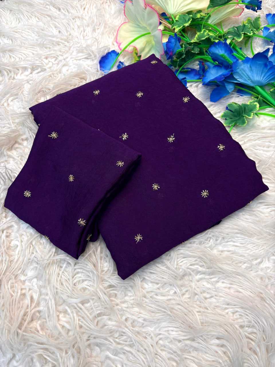 Ynf Fancy KESH713 121 Sarees Festive Collections Wholesale Party Wear Sarees Hand Work Sarees Festive Sarees Manufacturer- Kapda Export