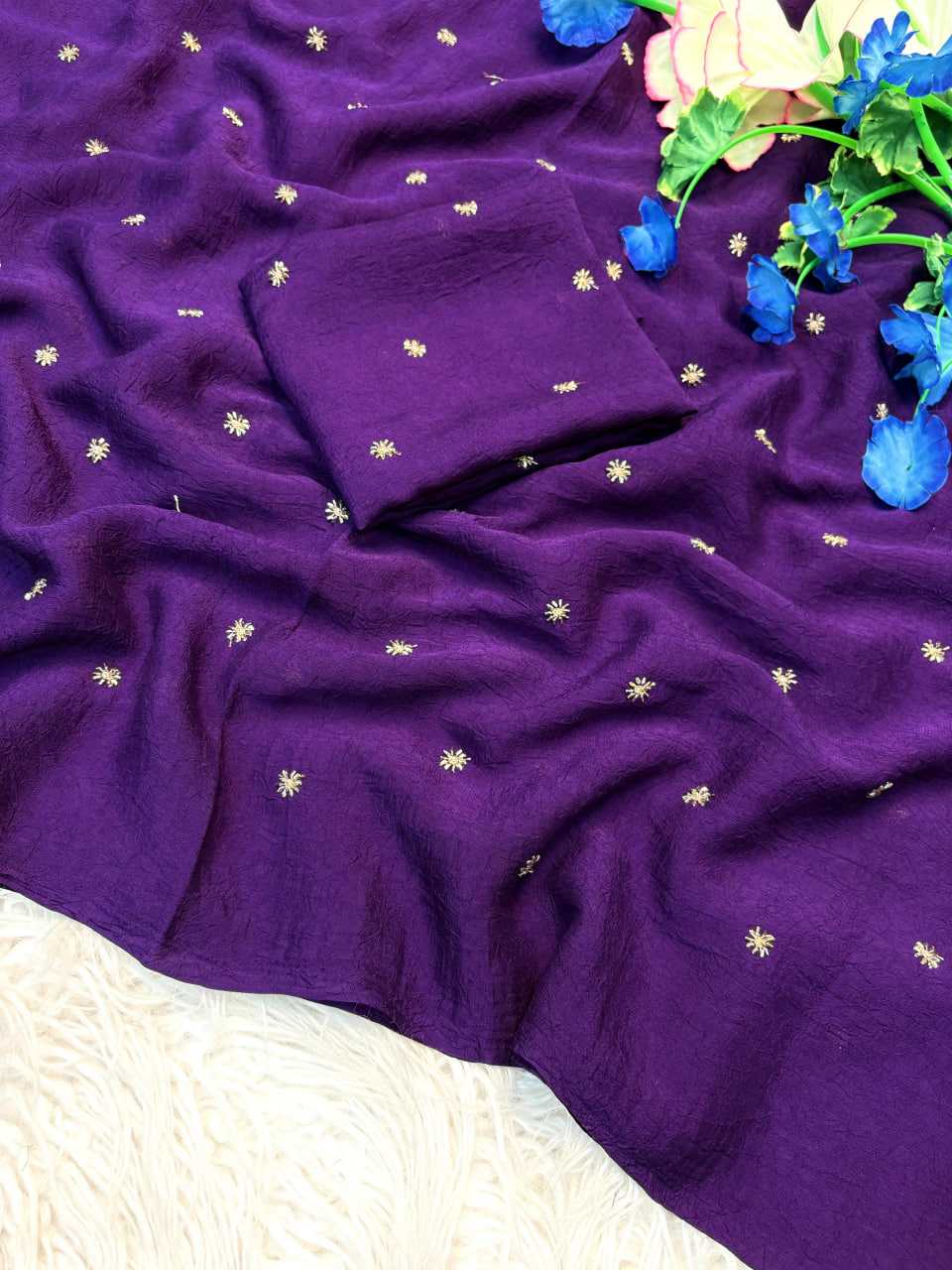 Ynf Fancy KESH713 121 Sarees Festive Collections Wholesale Party Wear Sarees Hand Work Sarees Festive Sarees Manufacturer- Kapda Export