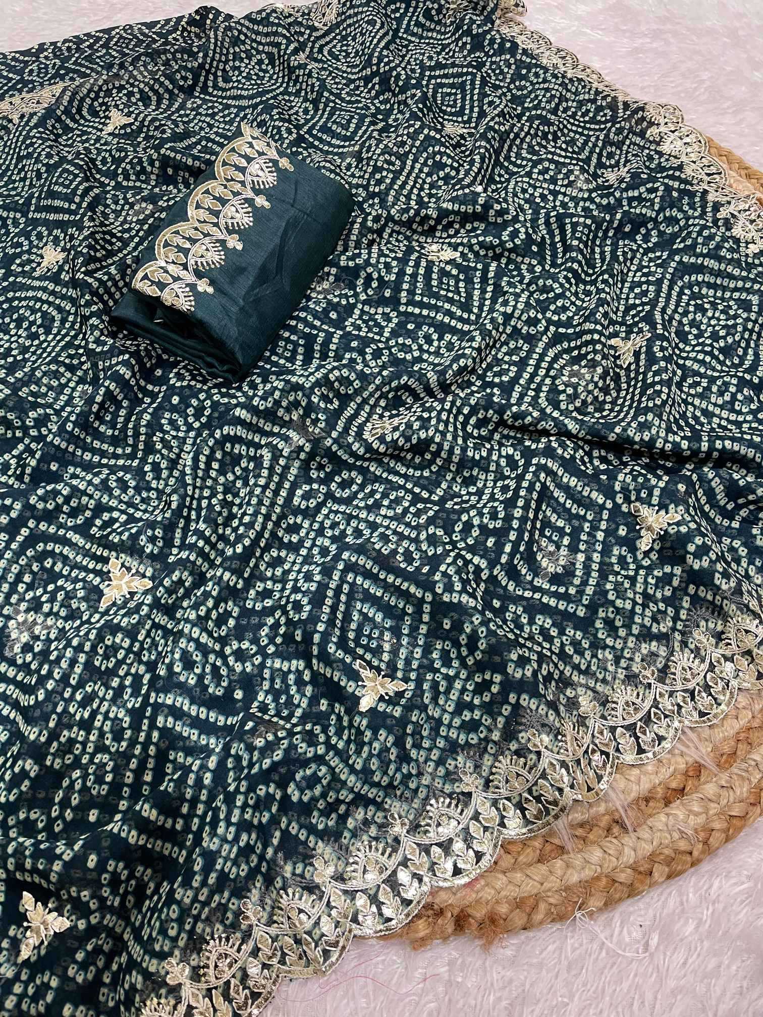 Ynf Fancy KESH725 Afsara Sarees Wholesale Designer Sarees Saree Gown Bandhani Sarees Manufacturer- Kapda Export