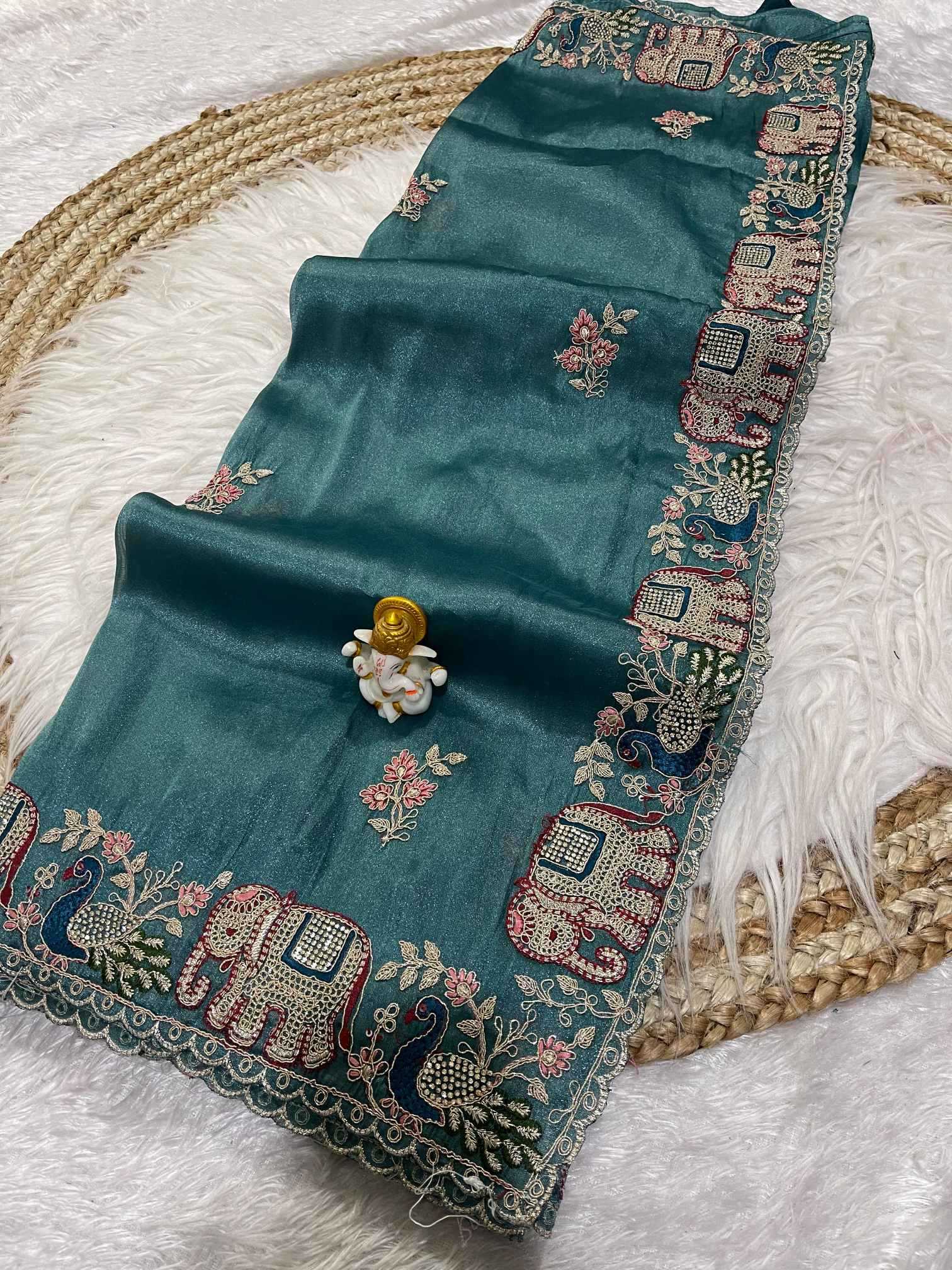 Ynf Fancy KESH725 Alayaana Sarees Wholesale Designer Sarees Cutwork Saree Traditional Sarees Manufacturer- Kapda Export