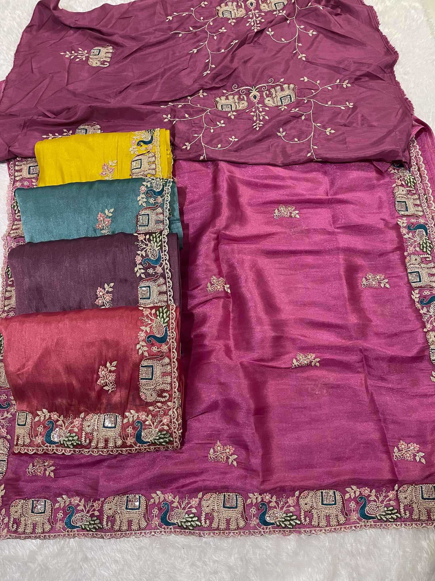 Ynf Fancy KESH725 Alayaana Sarees Wholesale Designer Sarees Cutwork Saree Traditional Sarees Manufacturer- Kapda Export