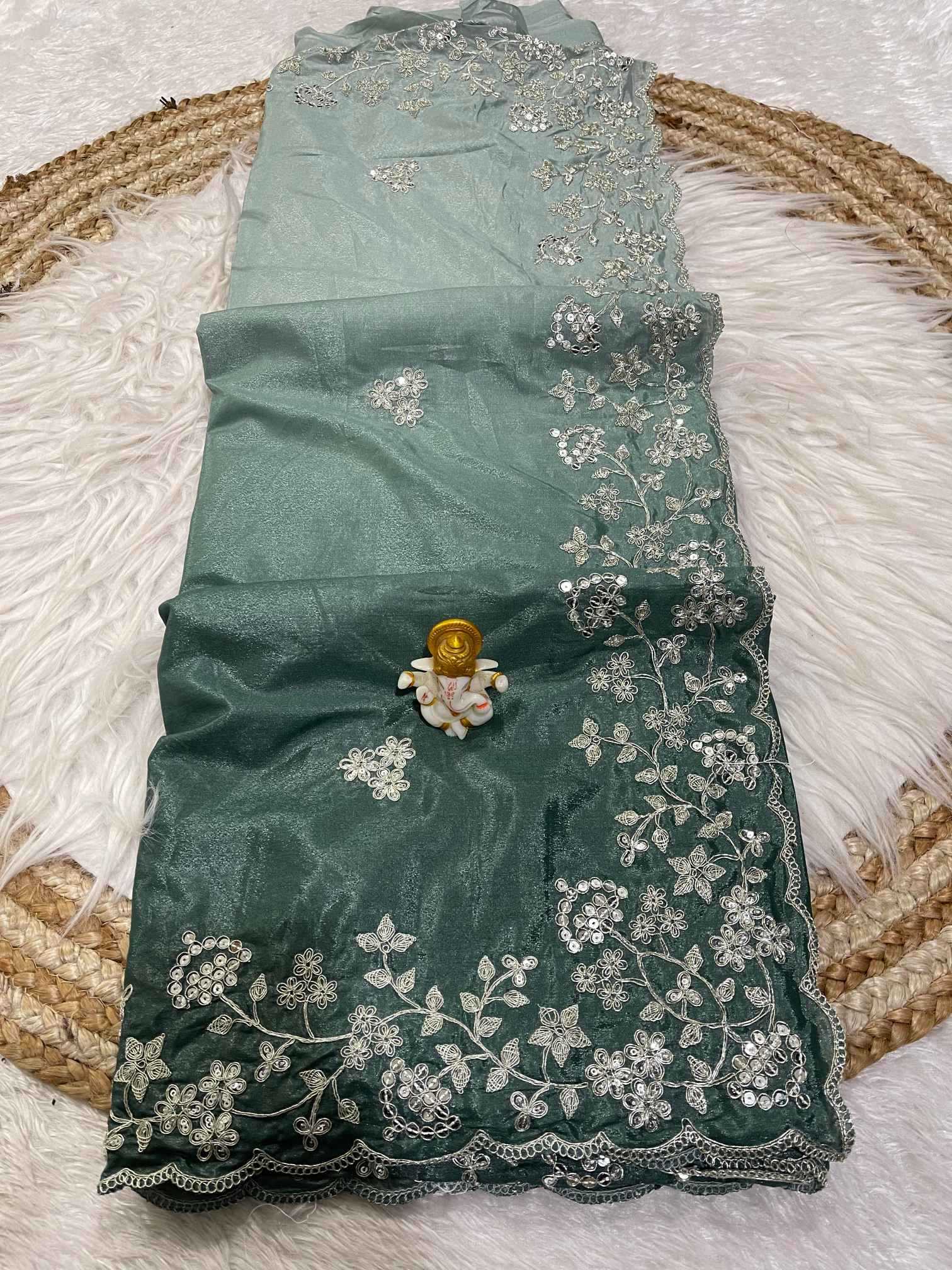 Ynf Fancy KESH725 Anvitaa Sarees Wholesale Designer Sarees Party Wear Sarees Sequence Sarees Manufacturer- Kapda Export